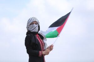 palestinian woman, hijab, flag of palestine, palestinian flag, woman, hijab, palestinian flag, palestinian flag, palestinian flag, palestinian flag, palestinian flag
